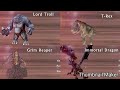 Dragon Sim - All Boss Battles Without Die