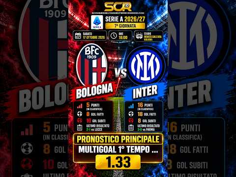 Video Bologna-Inter: rossoblù in ripresa, nerazzurri capolista! Analisi e pronostico