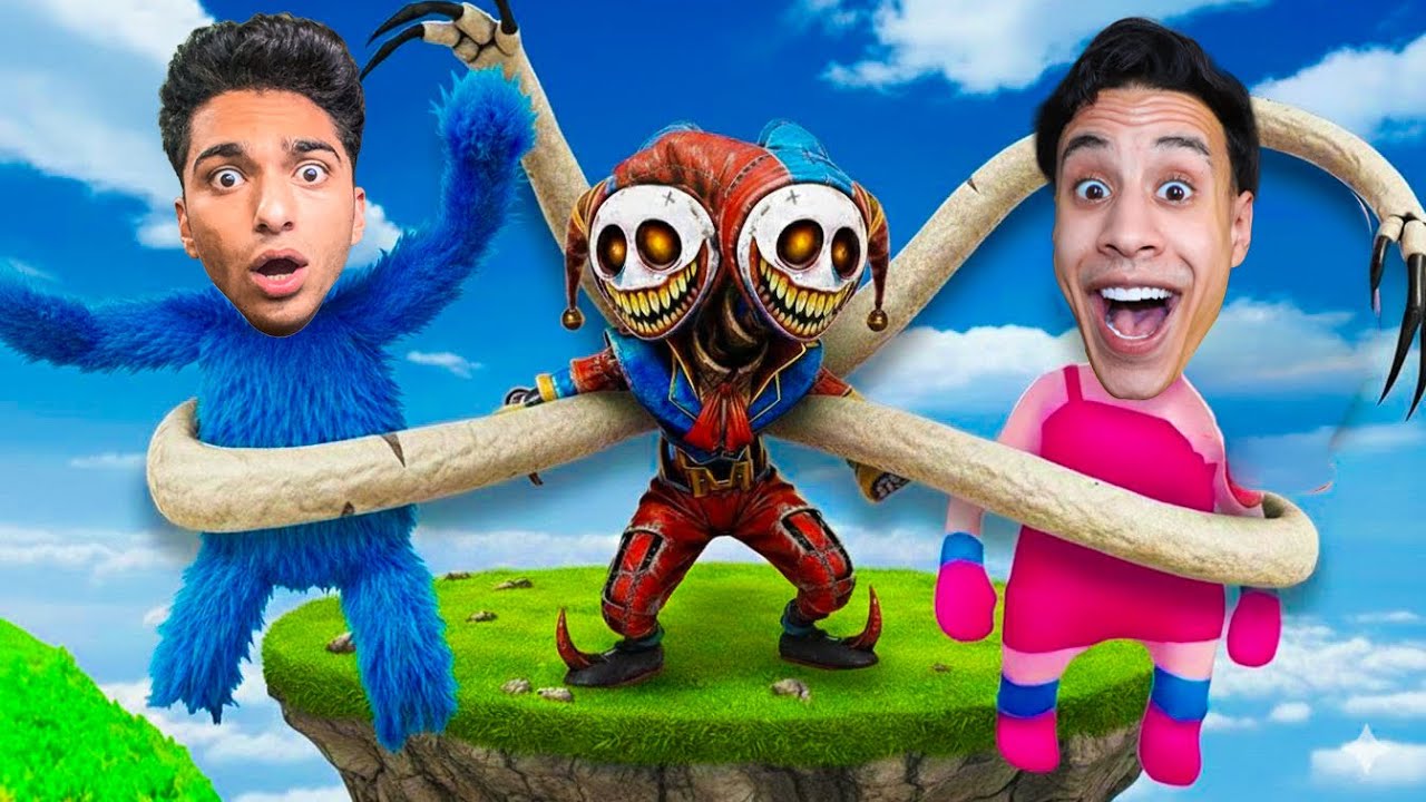 تحدي جديد مابين عبده ماندو هاجي واجي وام كامل مومي لونج ليجز في هيمون فل فلات😱 | human fall flat