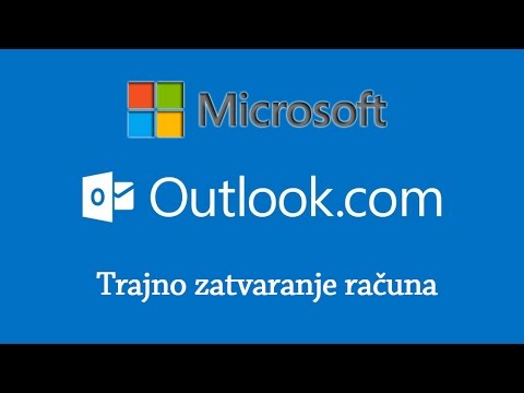 Video: Kako Izbrisati Račun Windows Live