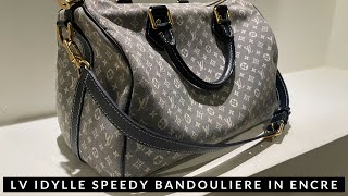 Louis Vuitton Idylle Speedy 30 B in Encre | First Impressions | History