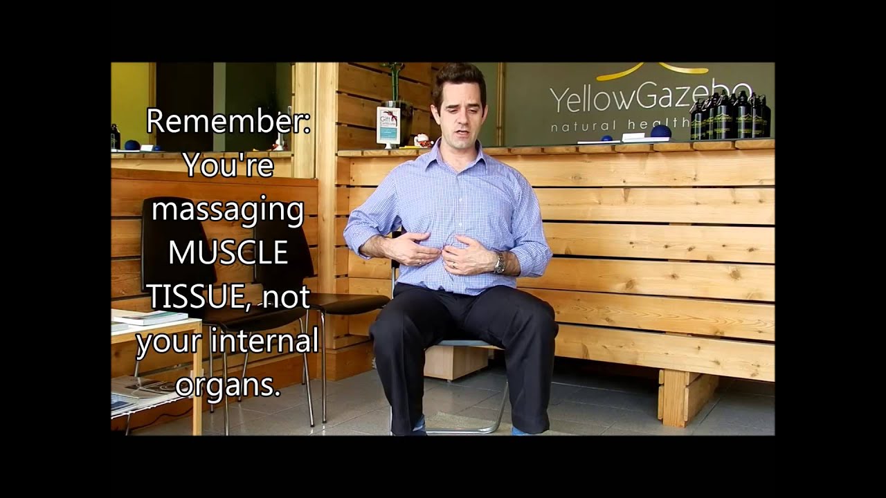 Self Massage for Digestive Health YouTube