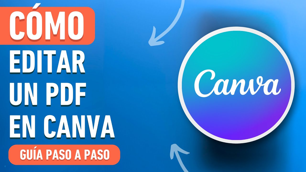 Cómo Editar un PDF en Canva - Guía Completa - 2024 - YouTube