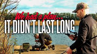 We Changed The Challenge After THIS Happened | Carp Fishing at Embryo Angling North Bank Lake