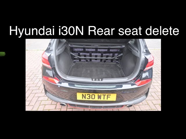 Rear seat delete carpet for Hyundai I30N Fastback