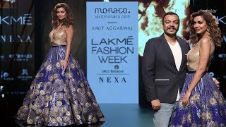 Esha Gupta Walks For Amit Aggarwal | Fall/Winter 2017/18 | Lakme Fashion Week