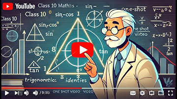 CBSE Klas 10 || Wiskunde || Trigonometrische identiteiten || Animatie || in het Engels