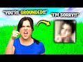 I Got Him Grounded From Fortnite..