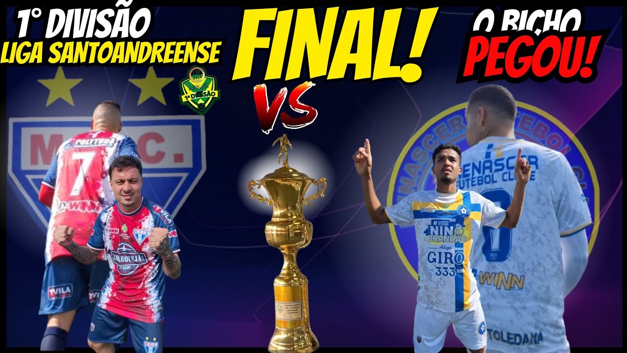 A FINAL MAIS ESPERADA DE SANTO ANDRÉ MADUREIRA VS RENASCER LIGA SANTO ANDREENSE