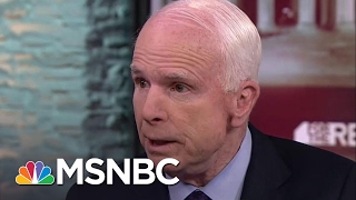John McCain: Travel Ban Rollout ‘Out-Of-The-Blue Explosion’ | For The Record | MSNBC