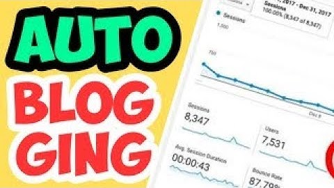 auto blogging revealed