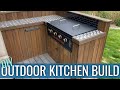 DIY Outdoor Kitchen | Blackstone Griddle