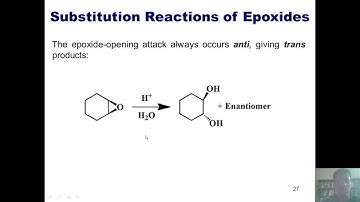 Chapter 10 – Substitutions of alcohols and ethers: Part 5 of 7