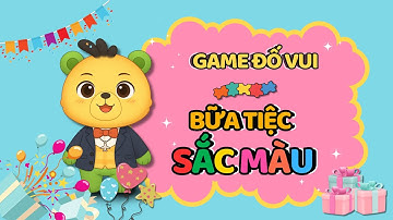 Gấu Pulo – Game Bữa Tiệc Sắc Màu | Nhận Biết Màu Sắc, Phát Triển Tư Duy | Color Party with Pulo Bear