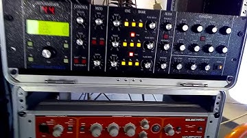 Korg SQ1 sequencer plays ARP 2600 virtually!