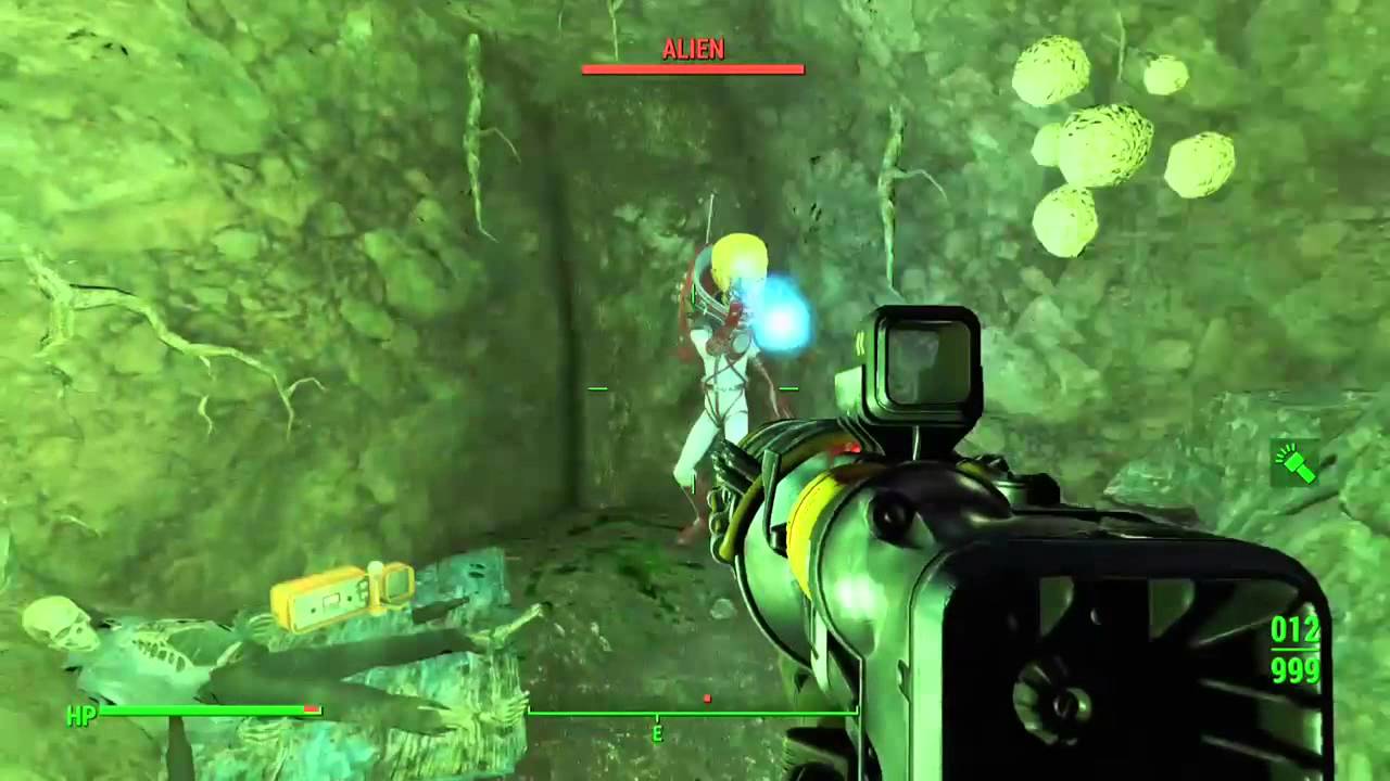 Fallout 4 Aliens Possible Alien DLC!! - YouTube