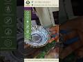 Silver 6 inches Rinkle Paper Plates by Leafze #gokak #paper #business #shorts