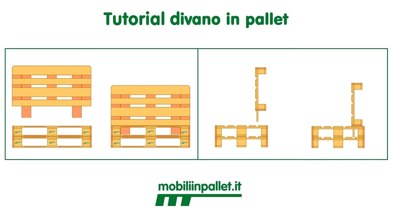 Tutorial Divano In Pallet Youtube