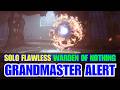 SOLO FLAWLESS Grandmaster Vanguard Alert "WARDEN OF NOTHING" with Strand Titan in RENEGADES Destiny2