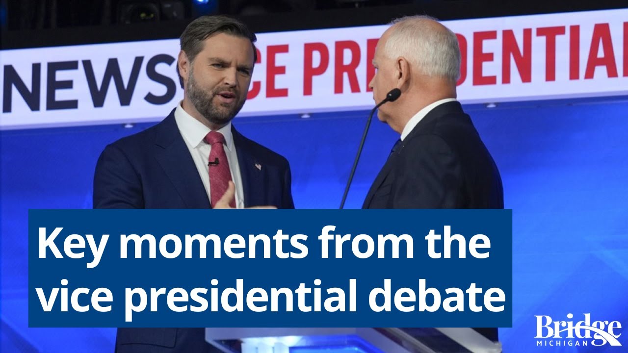 Key moments from the VP debate #jdvance #timwalz #debate - YouTube