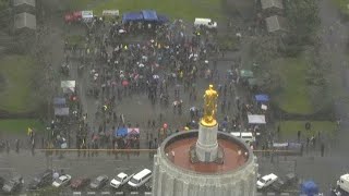 Watch Live: Pro-Trump protests at Oregon Capitol