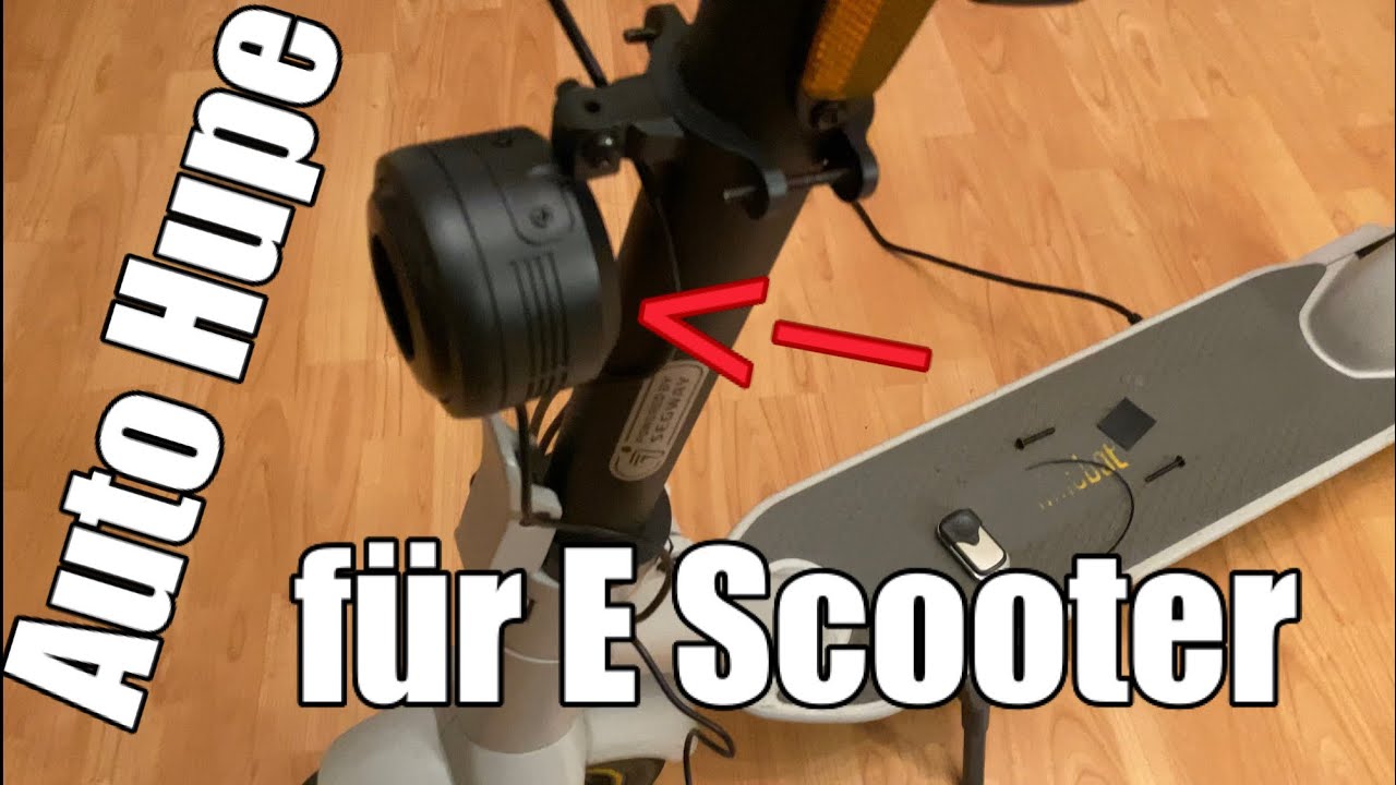 Hupe für den E-Scooter - passend für Ninebot Max G30, Xiaomi