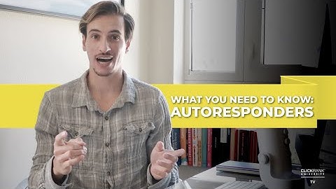 What You Need To Know: Autoresponders