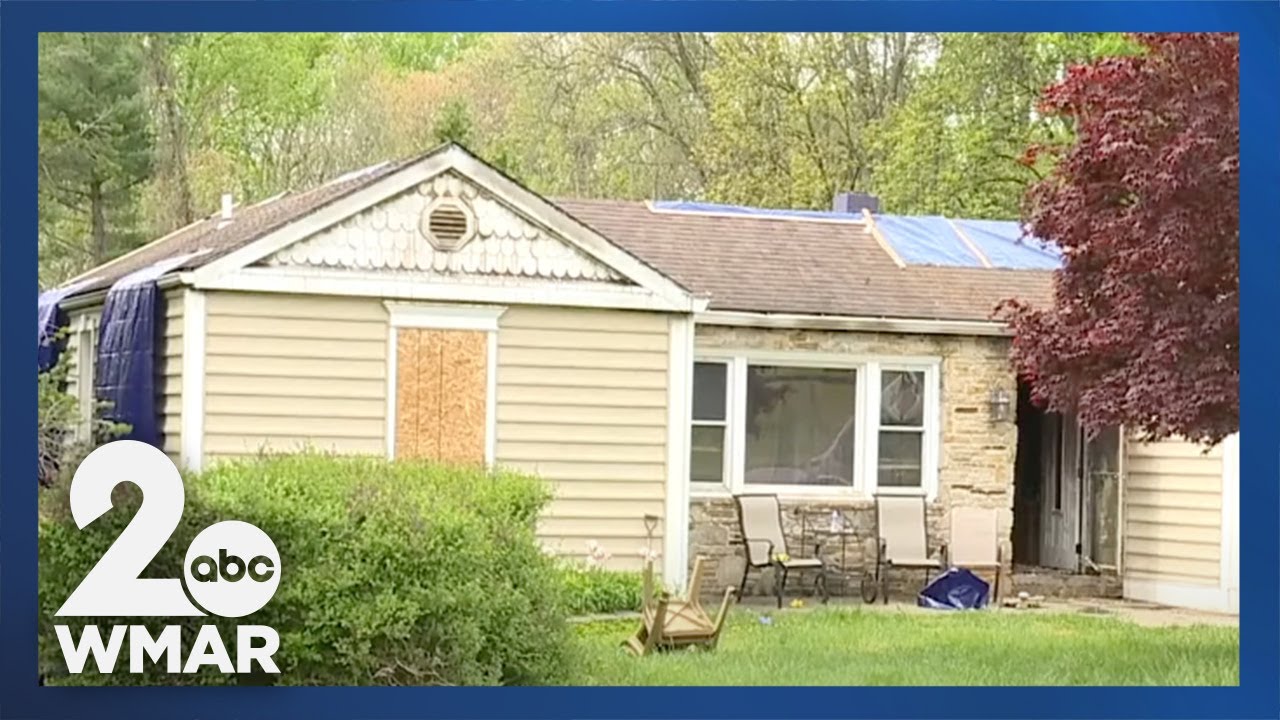 Man dies after house fire in Baltimore County - YouTube