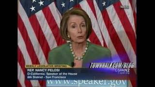 Pelosi: Unemployment Checks Fastest Way To Create Jobs (Full Answer)