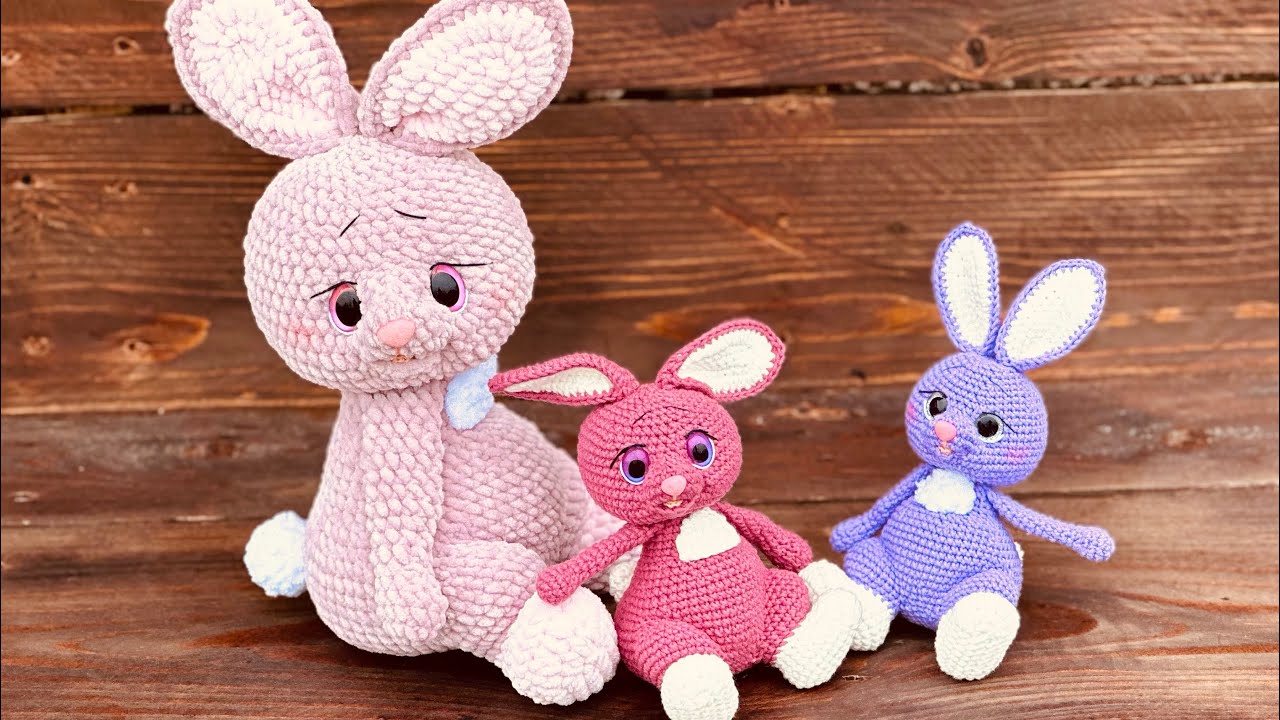 Iepuraș Paste croșetat 3 #mmihacrochet #iepurascrosetat #crochet #amigurumi #incepatori #easterbunny