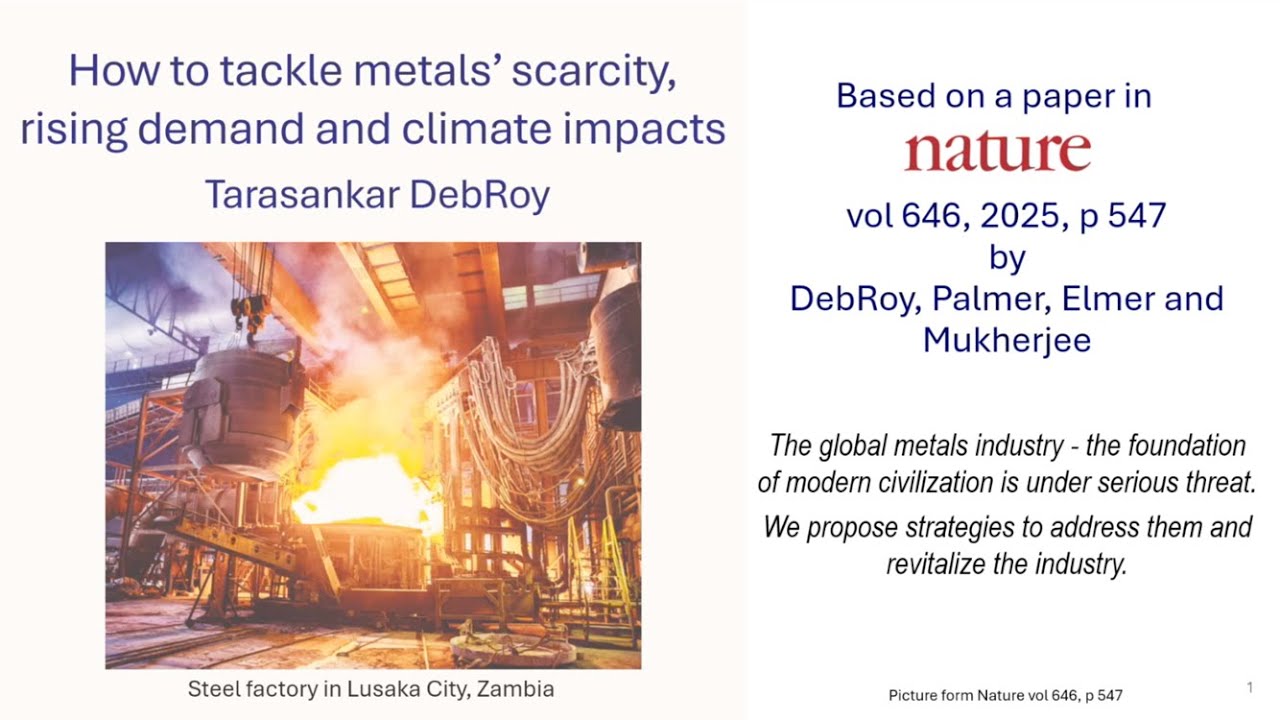 Tackling metal scarcity, rising demand & climate impact