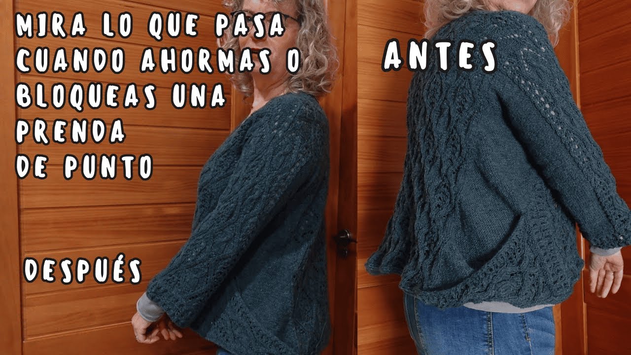 NUNCA dejes de hacer esto con tus prendas de punto caladas