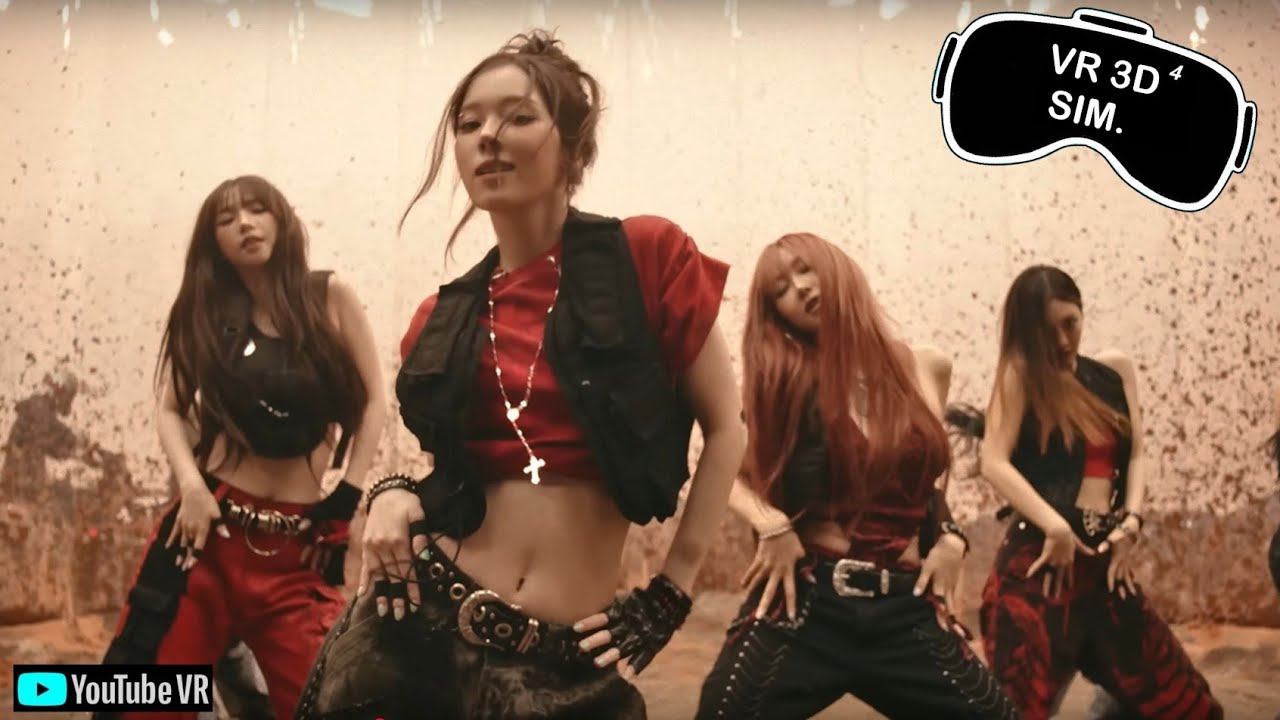 [VR] aespa 'Dirty Work' Choreography Video 8K (Simulated VR 3D)