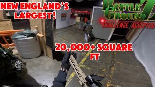 Playing airsoft at New England’s largest indoor airsoft field! (Battle GroundZ, Lincoln RI)