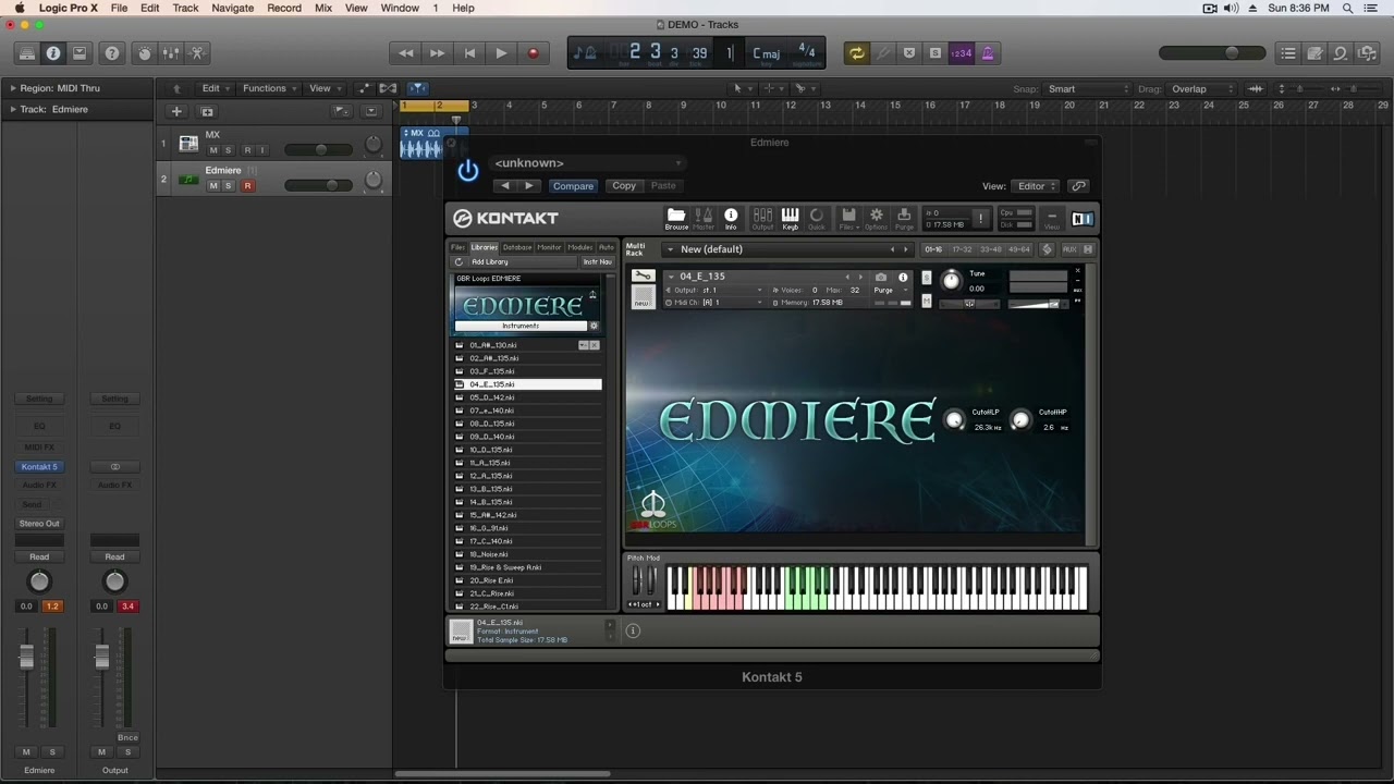 Loops EDMIERE | VNS Production | Kontakt Libary