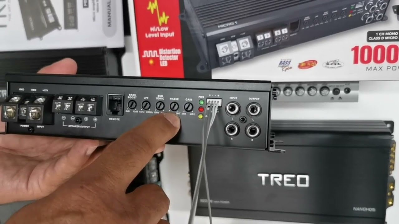 Amplificador MICRO 1 – Open Box – Treo