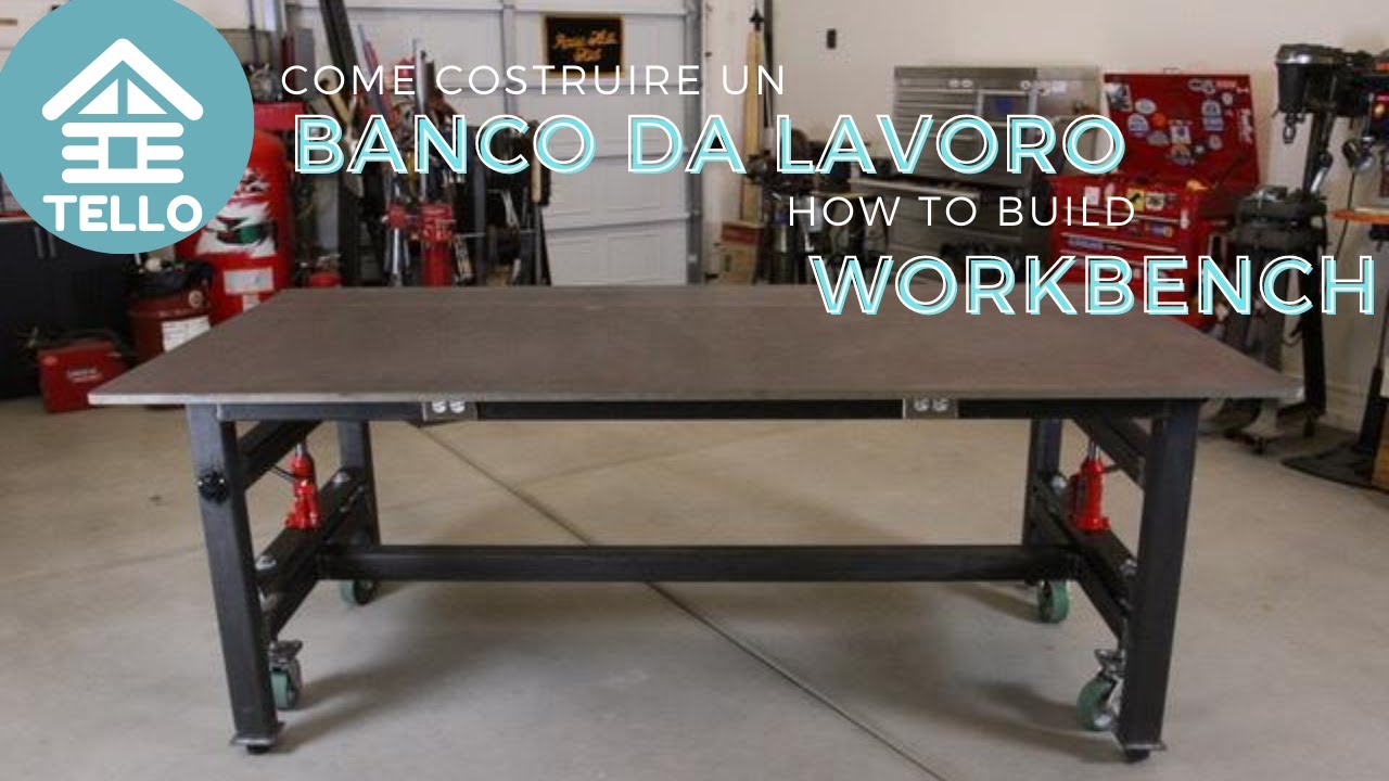 BANCO da LAVORO fai da te - How to make a WORKBENCH DIY 