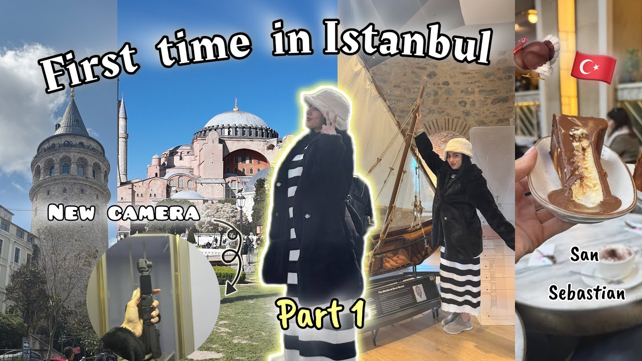 LET’S TRAVEL TOGETHER To ISTANBUL 🇹🇷✈️أول مرة نسافر ل بلد أحلامي🤭(galata tower , the blue mosque🕌 …)