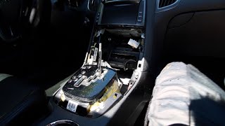 CUSTOMIZING GENESIS COUPE CENTER CONSOLE!!! Genesis Coupe Interior Mods
