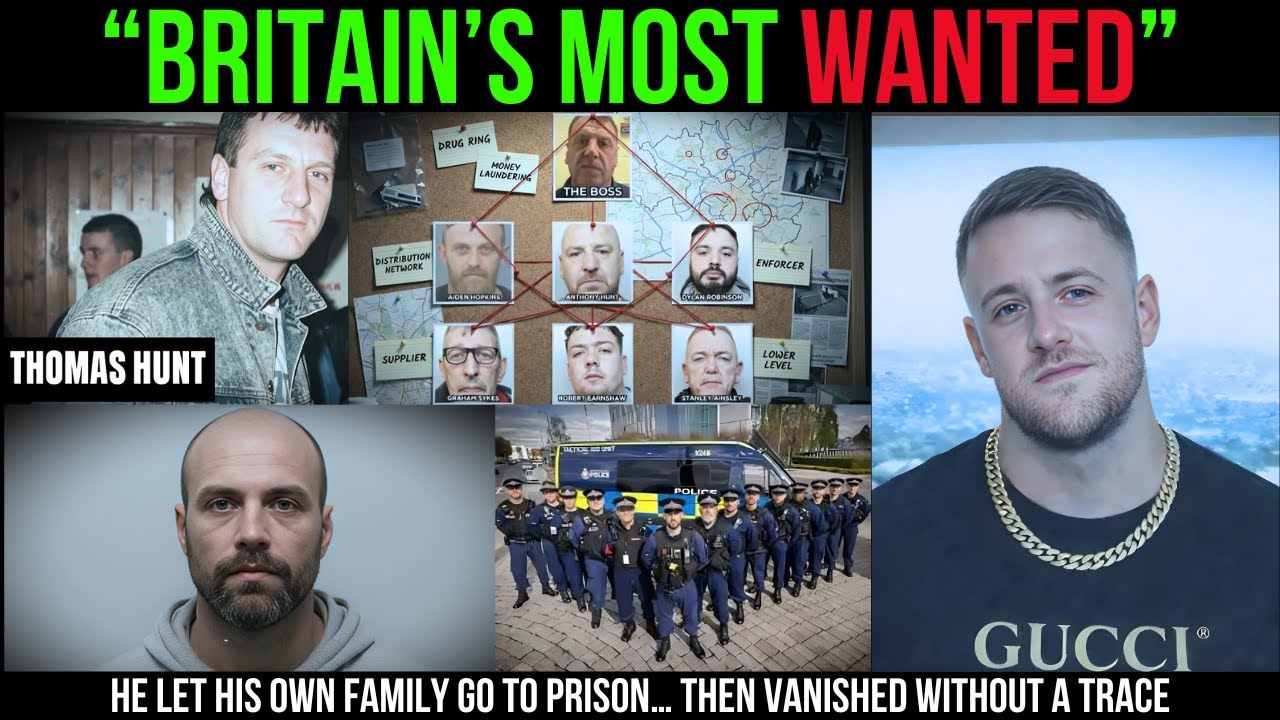 Britain’s Most Wanted Drug Boss Vanished — The Thomas Hunt Empire That Betrayed Its Own Family