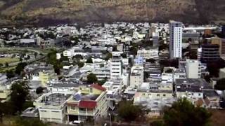 Ariel View from Fort Citadel of Port Louis Mauritius