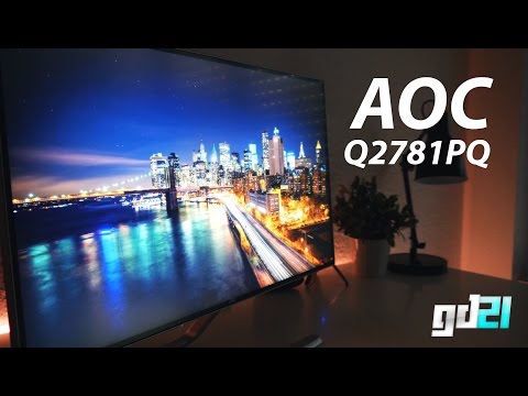 AOC Q2781PQ - 27" 2K MONITOR | FAST REVIEW (GREEK)