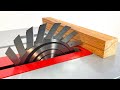 Few People Know This Table Saw Feature! How to Cut Clean With Table Saw