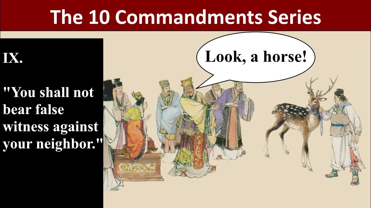 The 10 Commandment Series IX