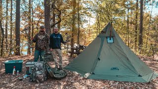 A Northwoods Tipi Deer Camp | WI Public Land
