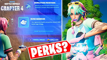 Reality Augments Explained in Fortnite (Perks) - What they are, how to use them in Chapter 4