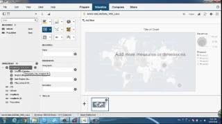 Visual Intelligence 1.19---Build Geo Chart in SAP Lumira