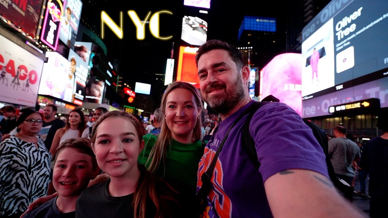 New Zealand Family see New York City for the first time!