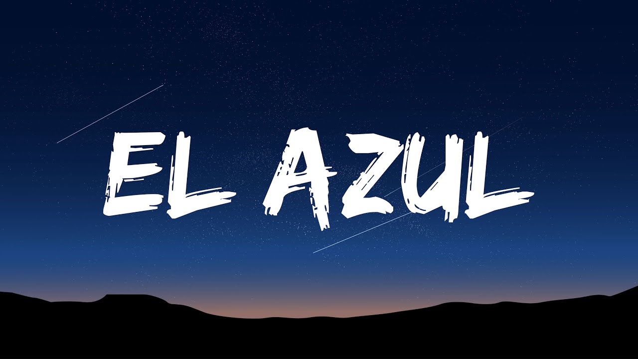 Junior H x Peso Pluma - El Azul (Letra/Lyrics) - YouTube