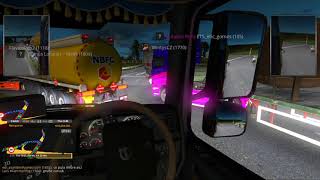 ETS2- Reckless, wrong way and blocking...Triple report!